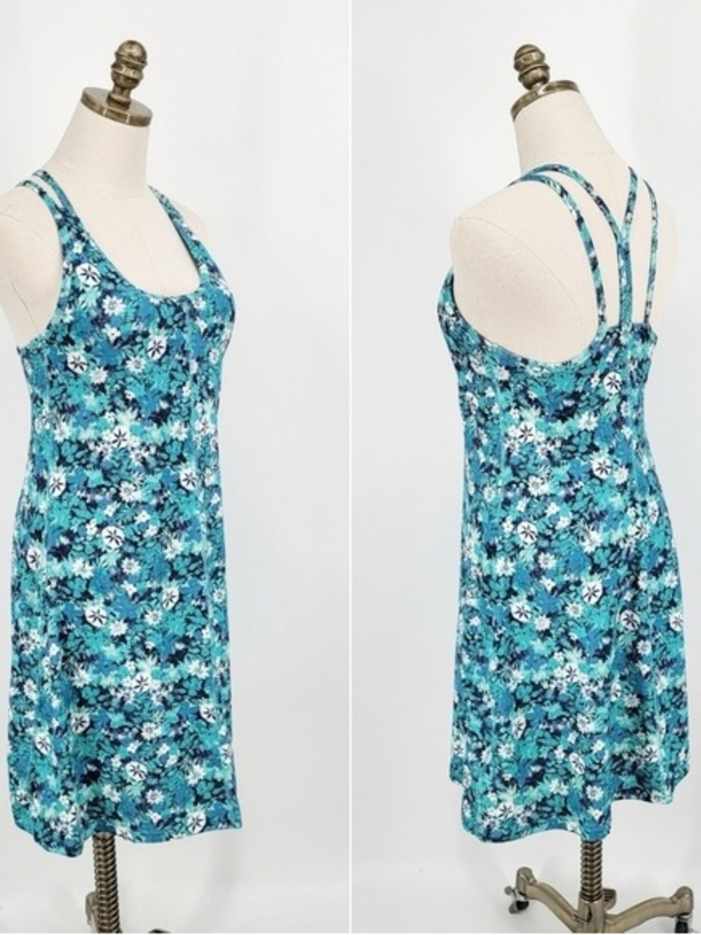 NWOT Patagonia Floral Latticeback Athletic Dress Small